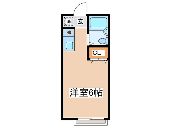 クリスタル１１の物件間取画像